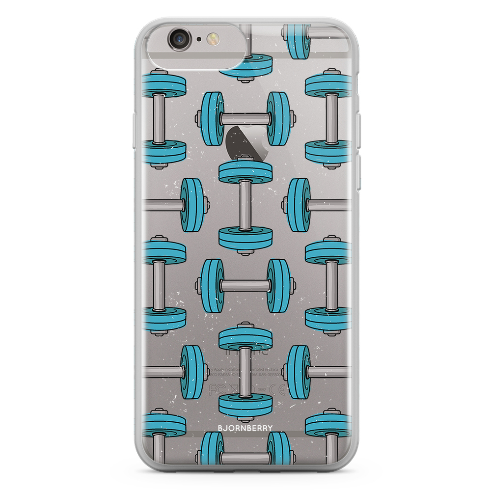 iPhone 6 Plus/6s Plus Fashion Case - Dumbbells