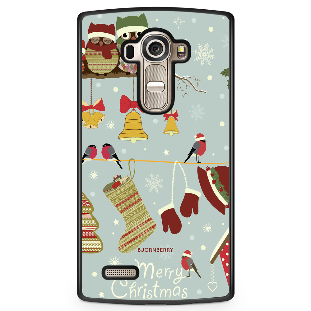 LG G4 Case - Christmas Owls