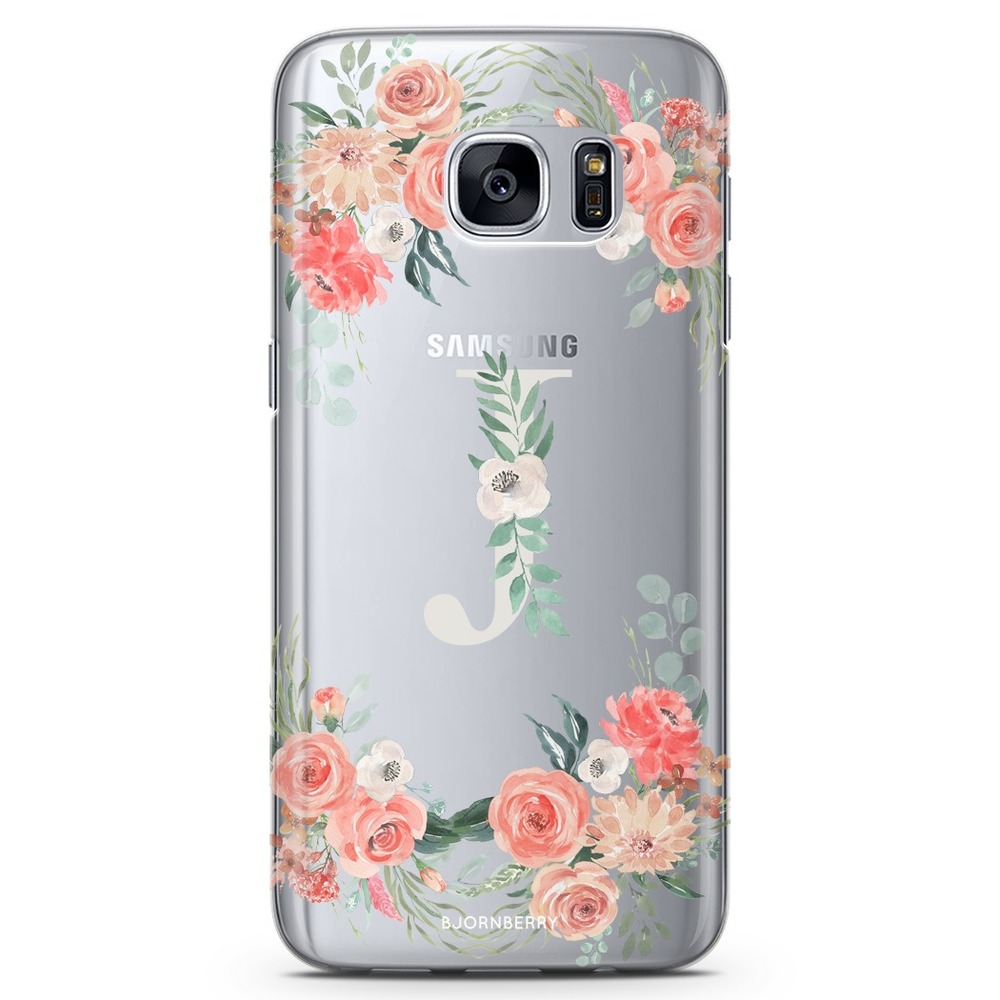 Samsung Galaxy S6 TPU Case - Monogram J