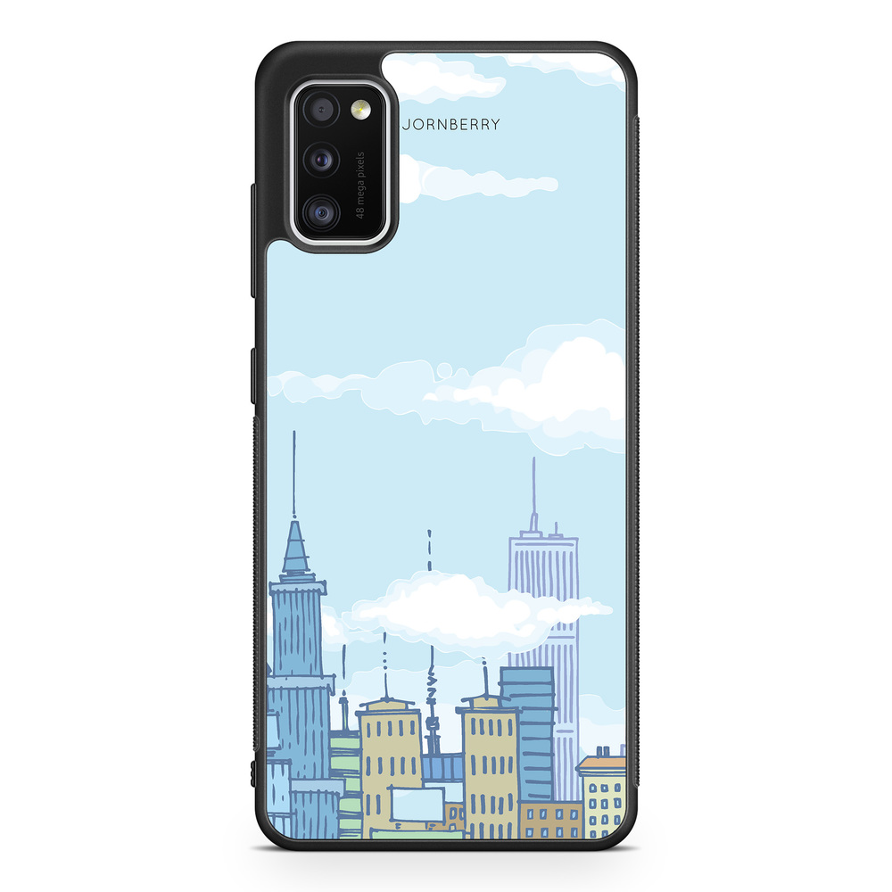 Samsung Galaxy A41 Case - Cartoon Skyline