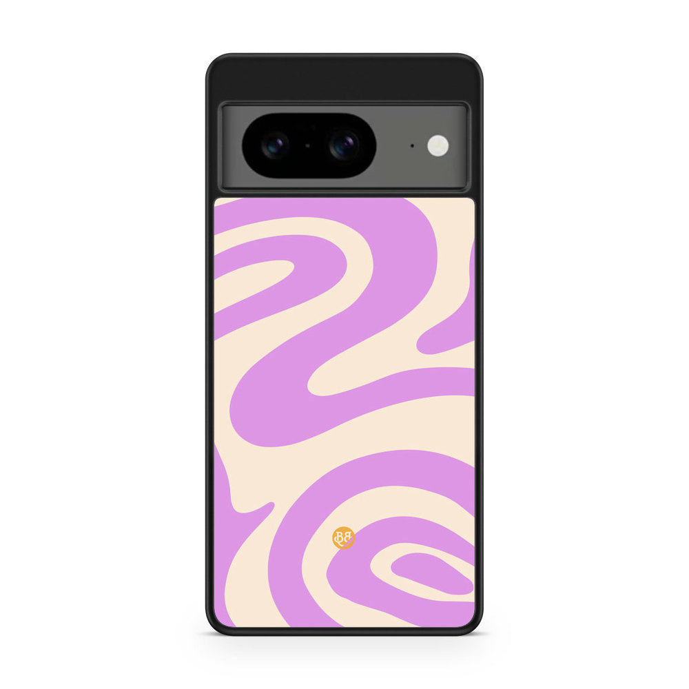 Google Pixel 8 Skal - Lila 70-tal