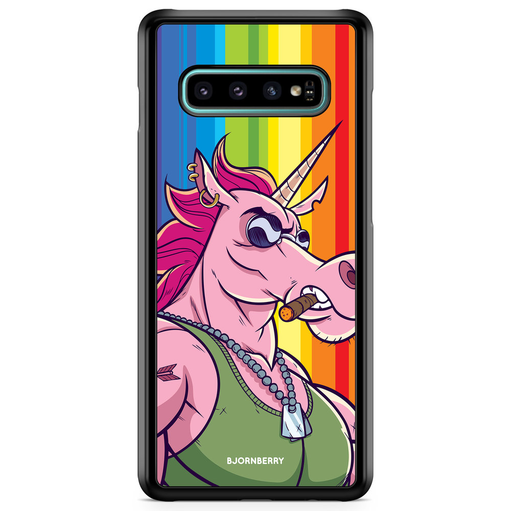 Samsung Galaxy S10 Plus Case - Muscle Unicorn