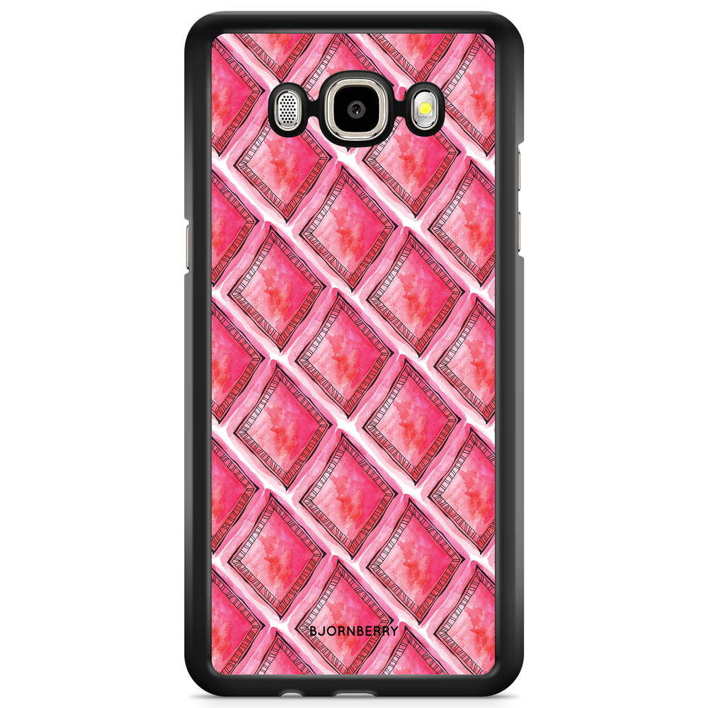 Samsung Galaxy J3 (2016) Case - Red Rhombus