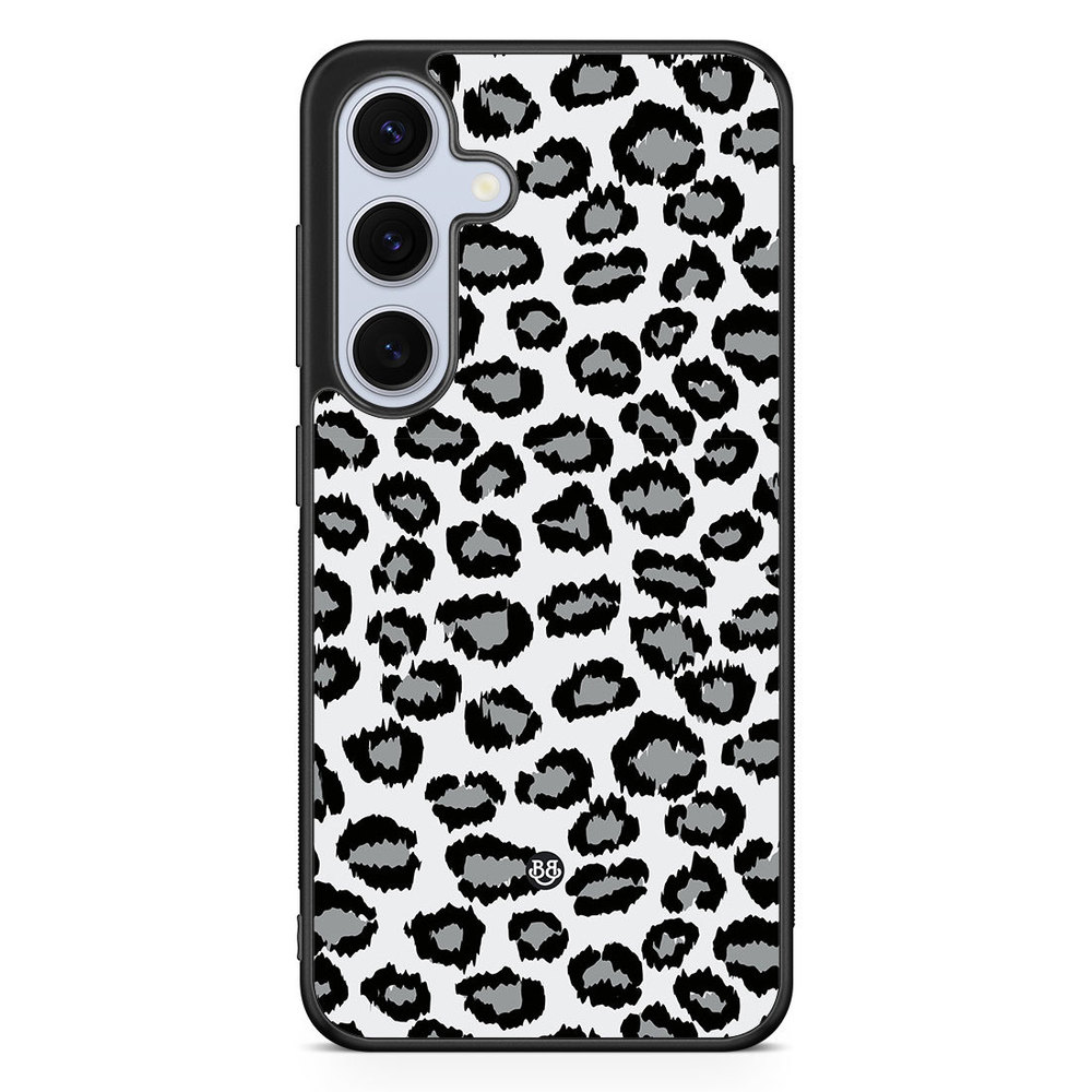 Samsung Galaxy S24 FE Case - Gray Leopard