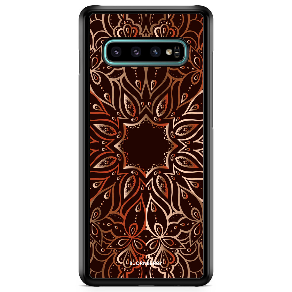 Samsung Galaxy S10 Plus Case - Bronze Mandala