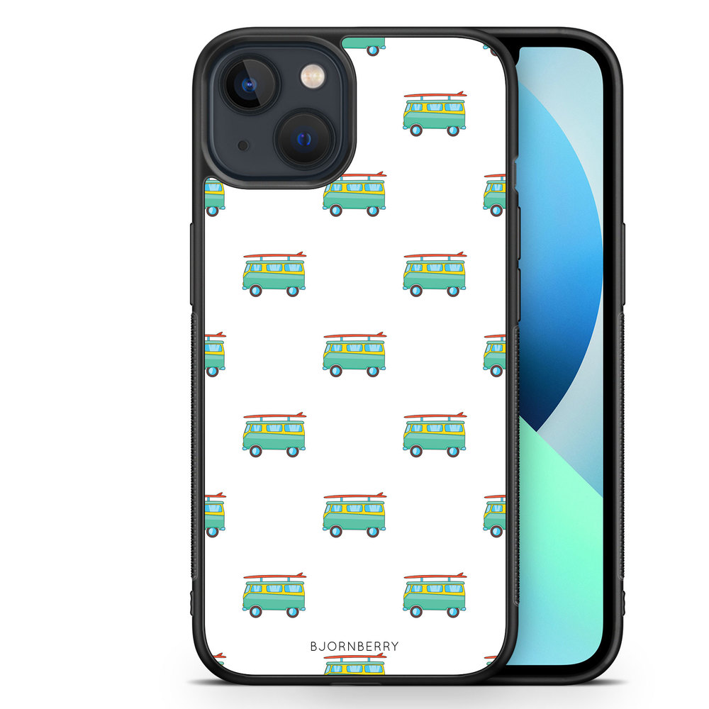 iPhone 13 Mini Case - Surfboard Pattern