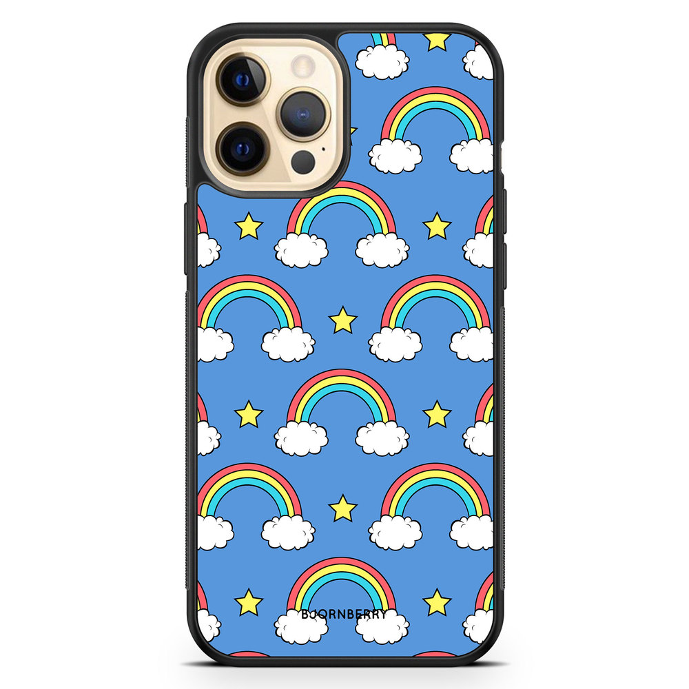 iPhone 12 Pro Max Case - Rainbow Pattern