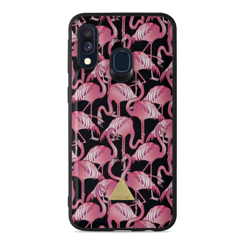 Naive Samsung Galaxy A40 (2019) Case - Flamingo