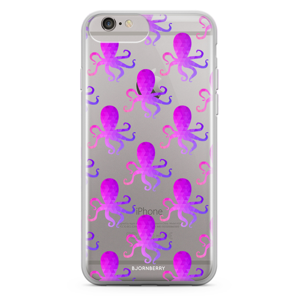 iPhone 6 Plus/6s Plus Fashion Case - Octopus Pattern