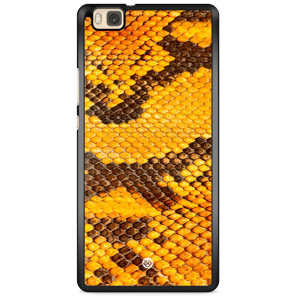 Huawei P8 Lite Case - Yellow Snake