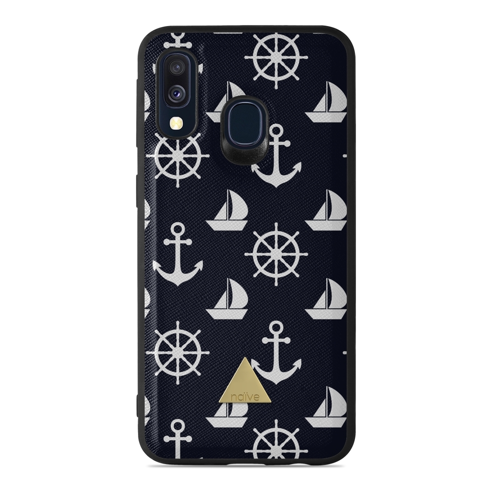 Magnetiskt Mobilskal Samsung Galaxy A40 (2019) Skal - Marine | Mobilskal & Mobilfodral BJORNBERRY