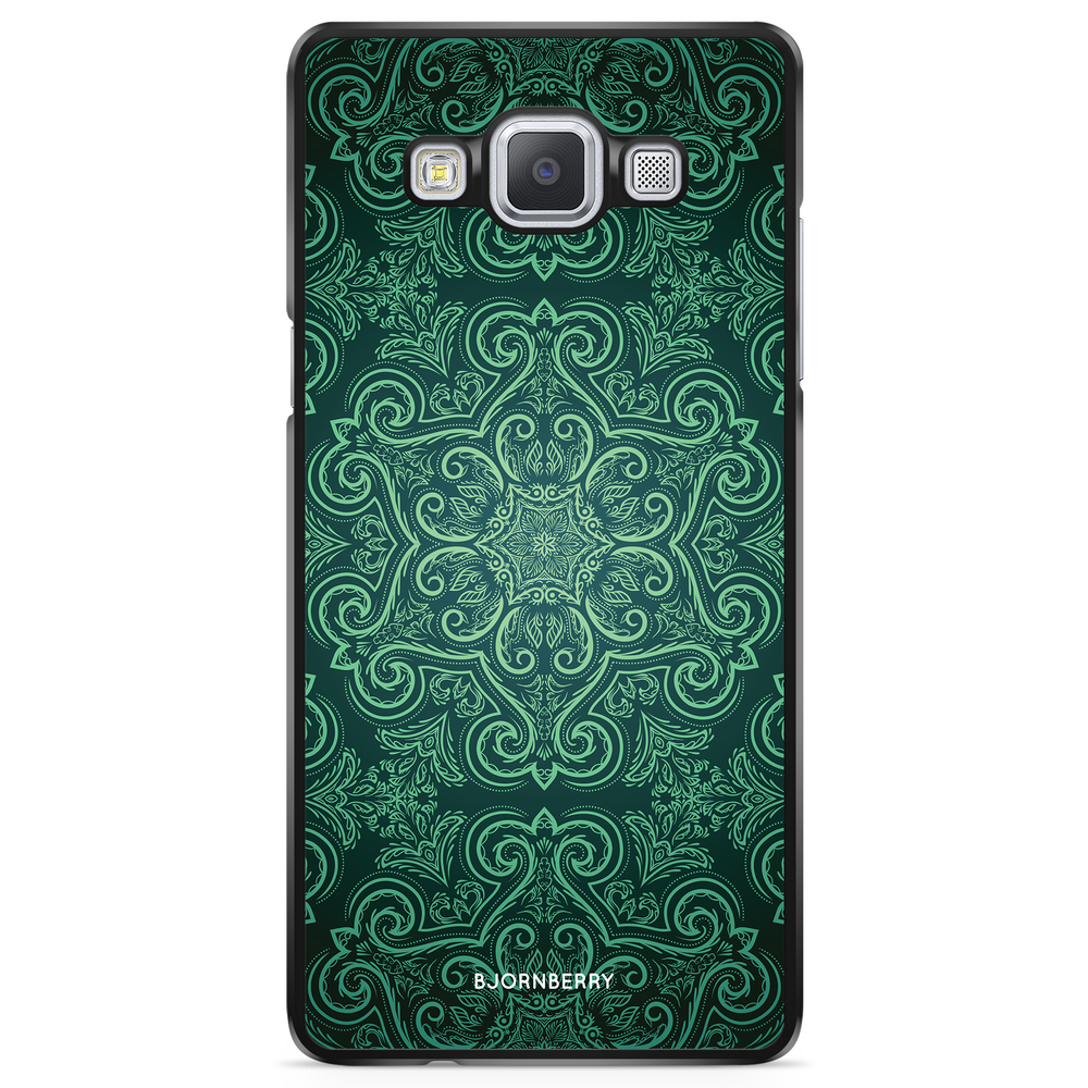 Samsung Galaxy A5 (2015) Case - Green Retro Pattern