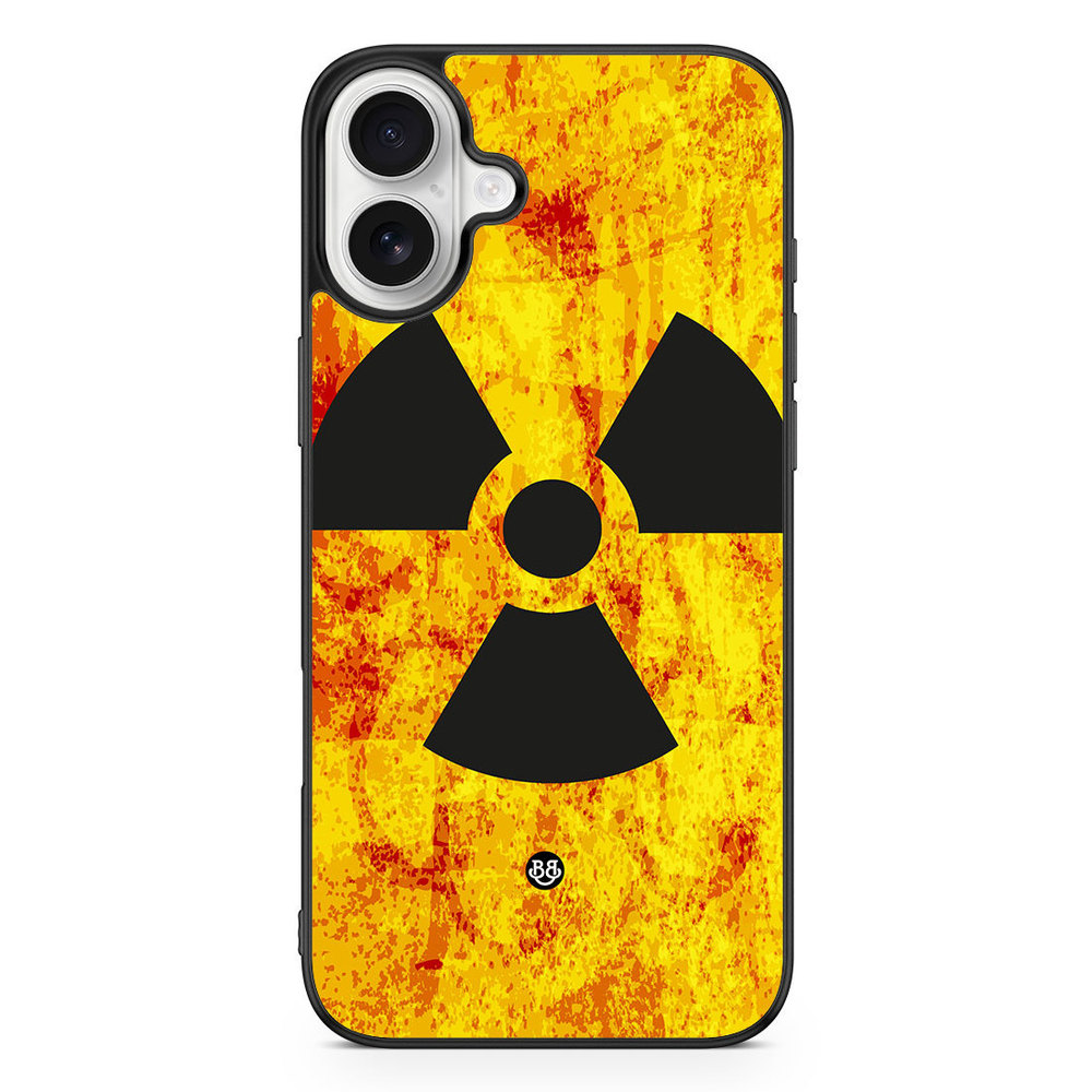 iPhone 16 Plus Case - Radioactive Sign