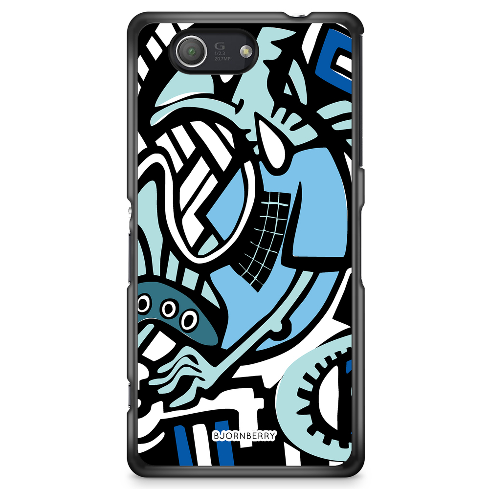 Sony Xperia Z3 Compact Case - Grafitti Lizard