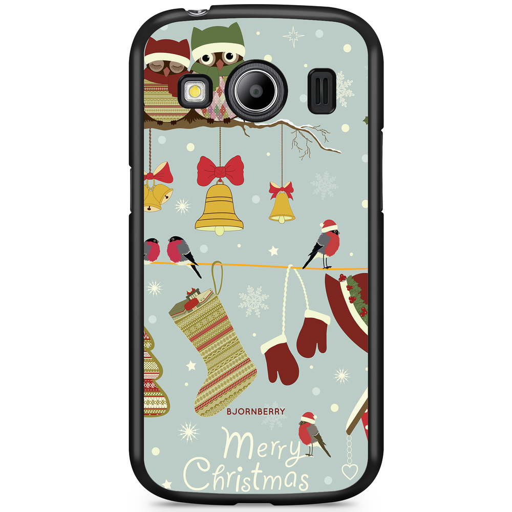 Samsung Galaxy Ace 4 Case - Christmas Owls