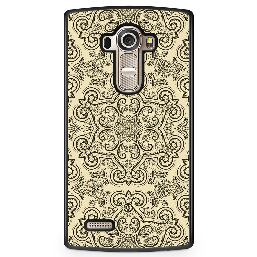 LG G4 Case - Beige Retro Pattern