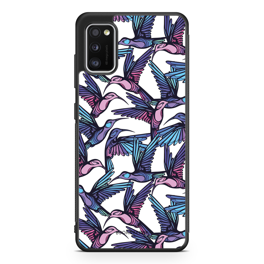 Samsung Galaxy A41 Case - Hummingbirds