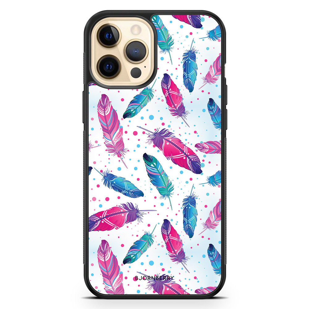 iPhone 12 Pro Max Case - Feathers