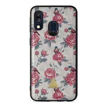 Naive Samsung Galaxy A40 (2019) Skal - Roses & Birds