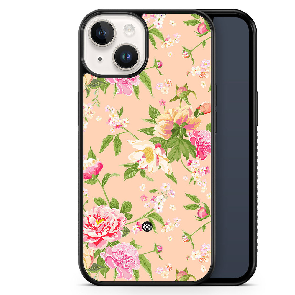 iPhone 14 Case - Peony Flowers