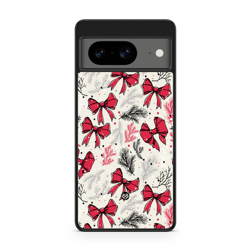 Google Pixel 8 Case - Christmas Bows