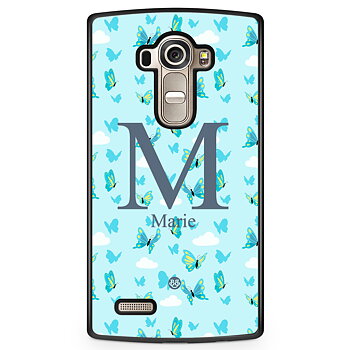 LG G4 Skal Custom - AWAKEN - Butterfly Blue