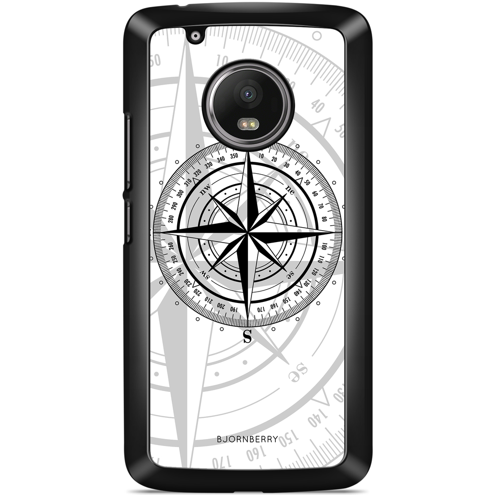Moto G5 Plus Case - Compass White