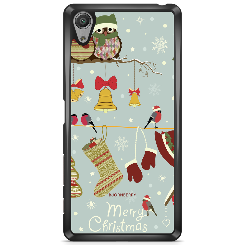 Sony Xperia XA Case - Christmas Owls