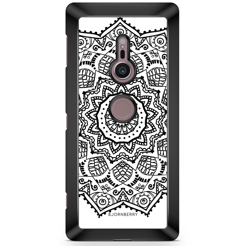Sony Xperia XZ2 Case  - Black Mandala