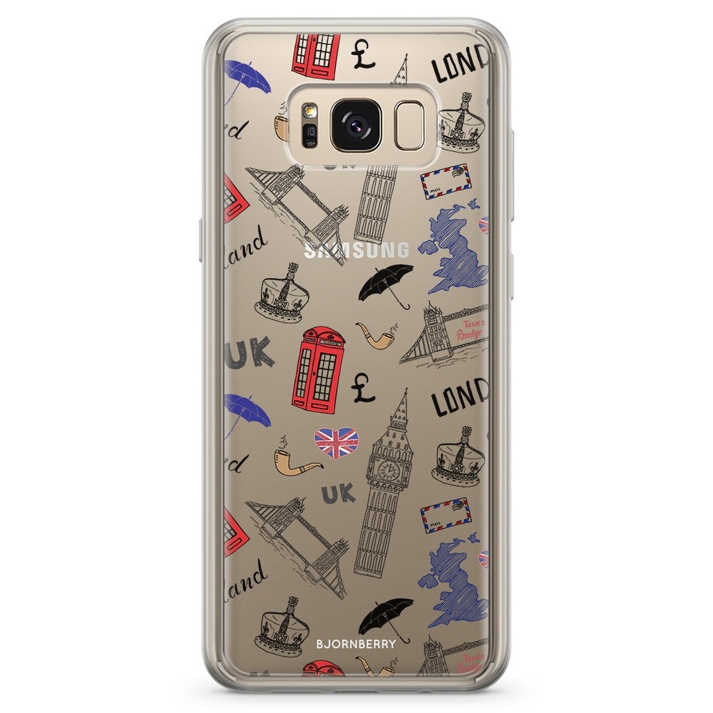 Samsung Galaxy S8 Fashion Case - UK Pattern