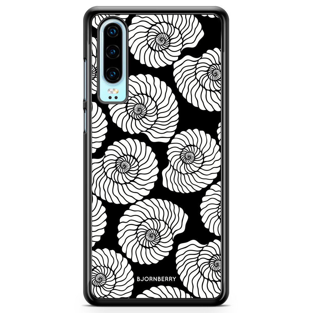 Huawei P30 Case - Seashell BW