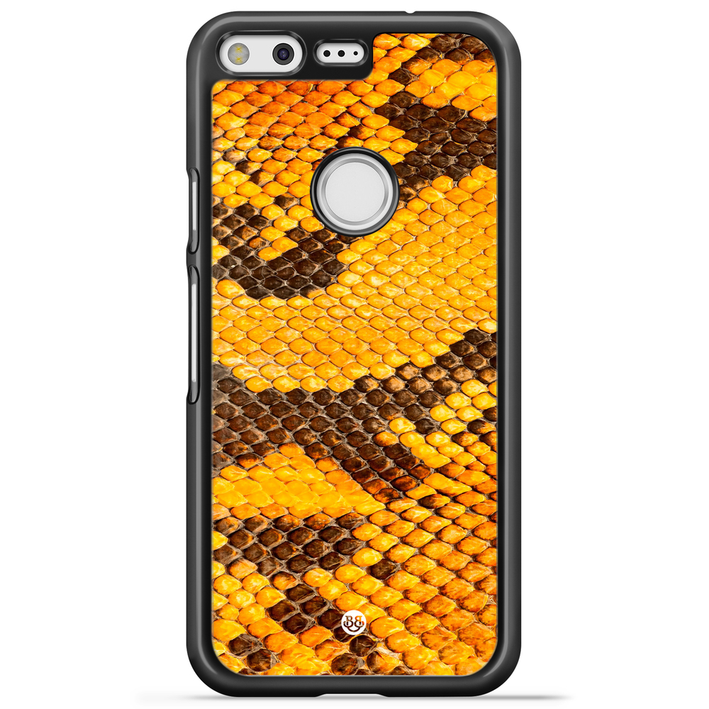 Google Pixel Case - Yellow Snake