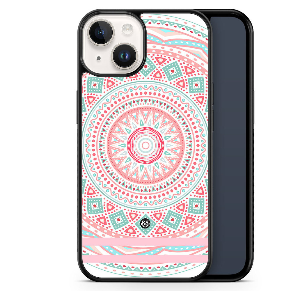 iPhone 14 Case - Pastel Mandala
