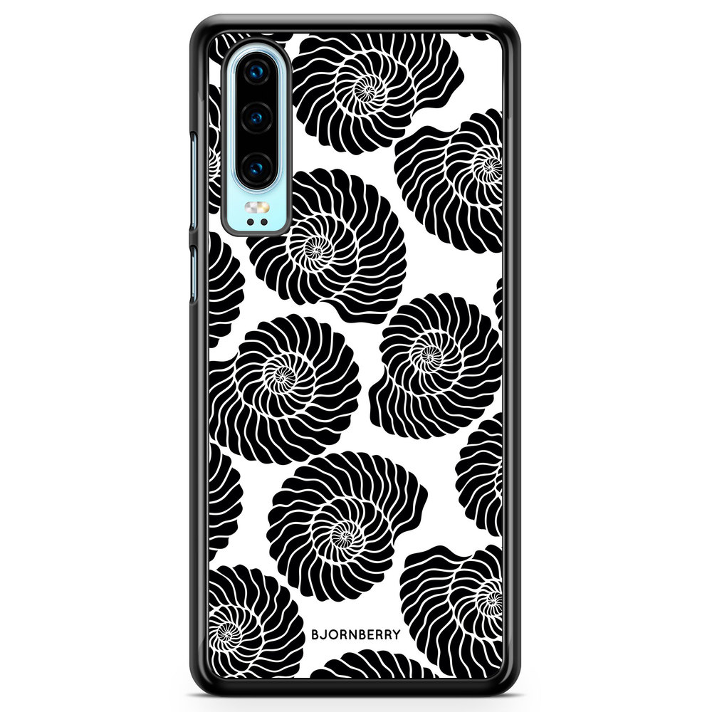 Huawei P30 Case - Seashell BW