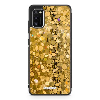 Samsung Galaxy A41 Case - Stained Glass Gold