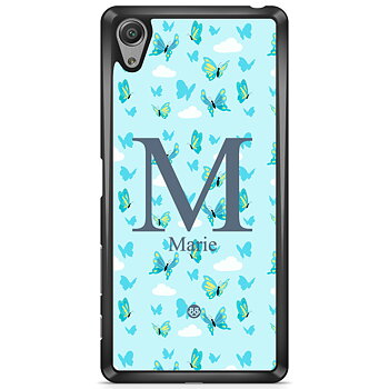 Sony Xperia XA1 Case Custom - AWAKEN - Butterfly Blue
