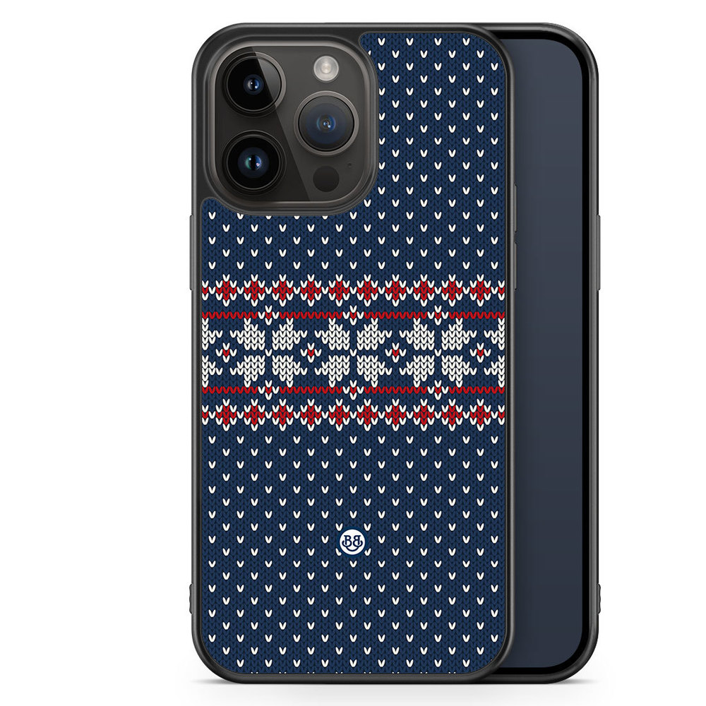 iPhone 14 Pro Max Case - Knitted Xmas