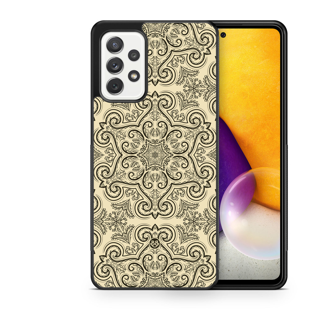 Samsung Galaxy A52/A52s 5G Case - Beige Retro Pattern