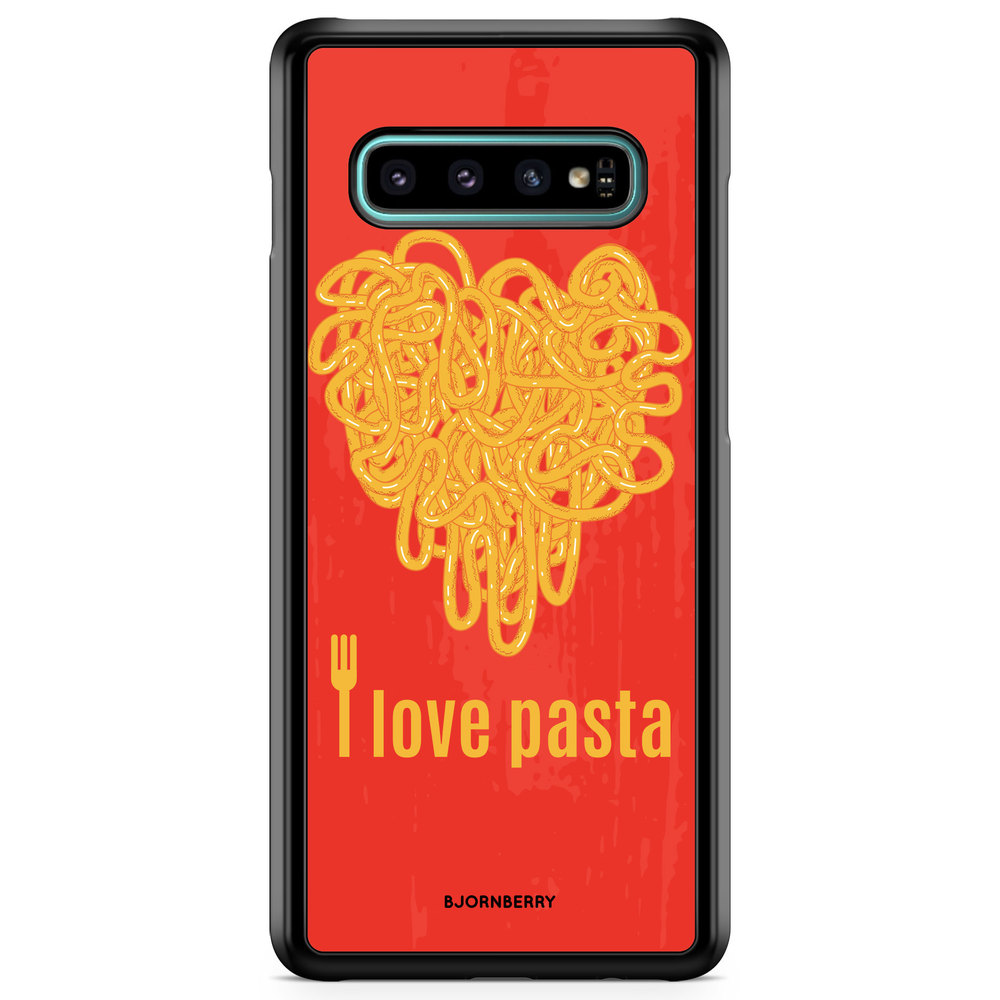 Samsung Galaxy S10 Plus Case - I love pasta