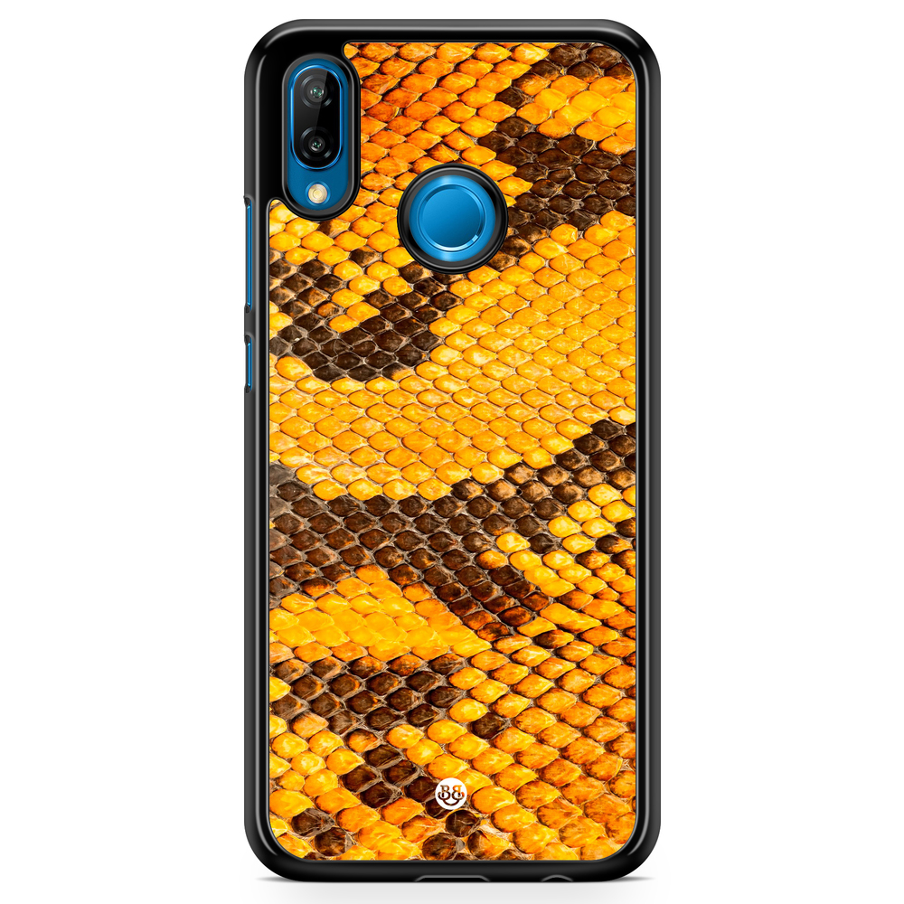 Huawei P20 Lite Case - Yellow Snake