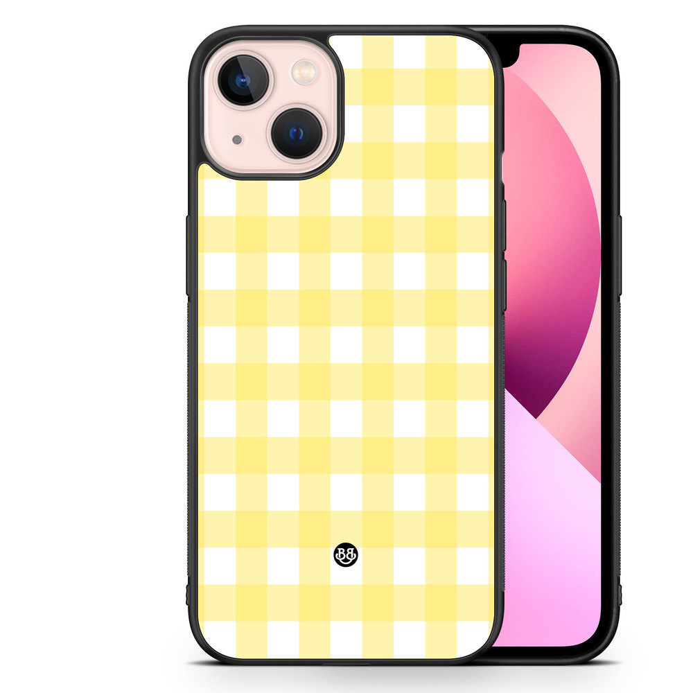 iPhone 13 Case - SUMMER GARDEN - Lemon Check