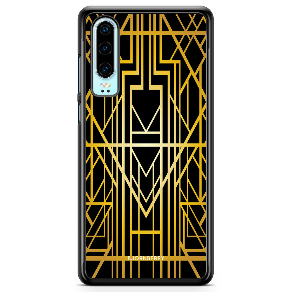 Huawei P30 Case - Golden Pattern