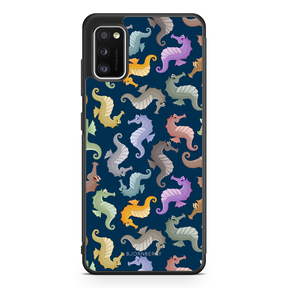 Samsung Galaxy A41 Case - Cartoon Sea-Horse