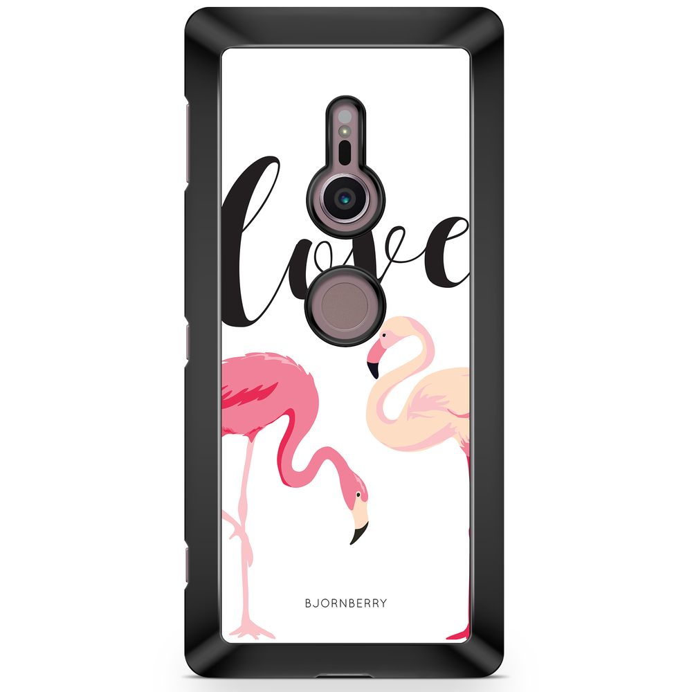 Sony Xperia XZ2 Case  - Love Flamingo