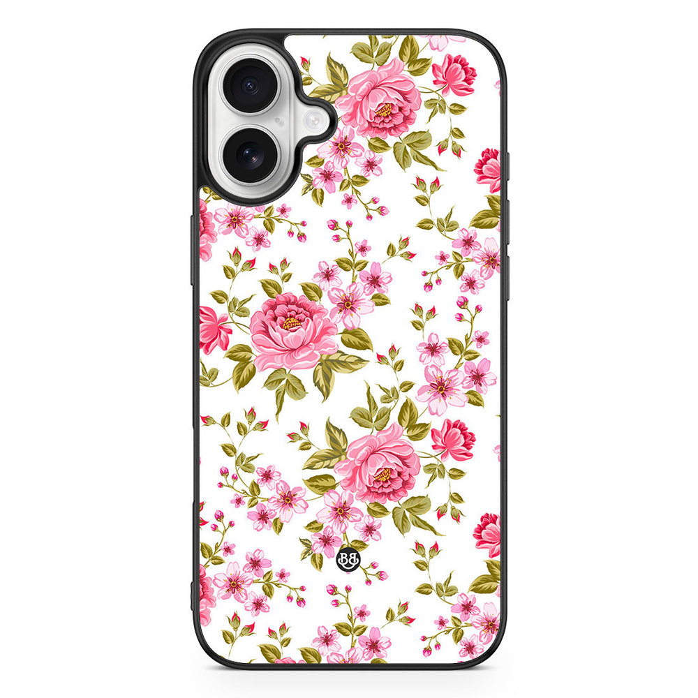iPhone 16 Plus Case - Peony