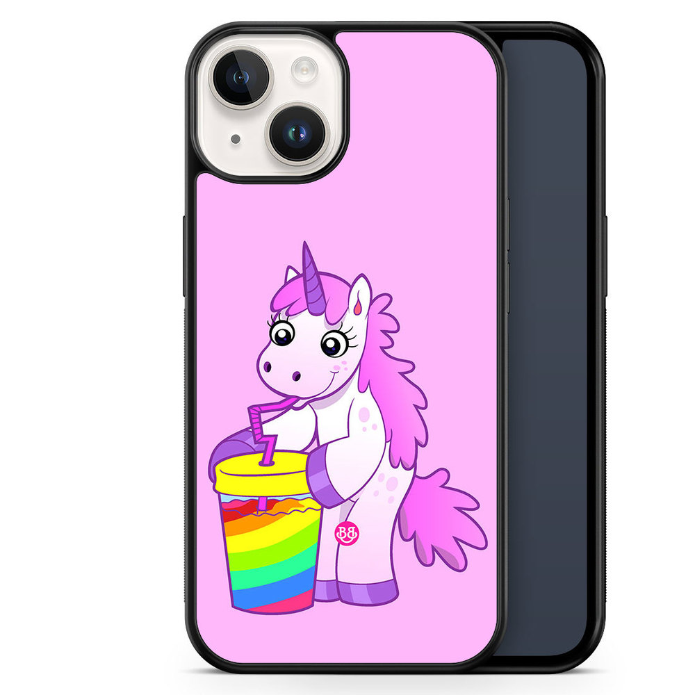 iPhone 14 Case - Drinking Unicorn