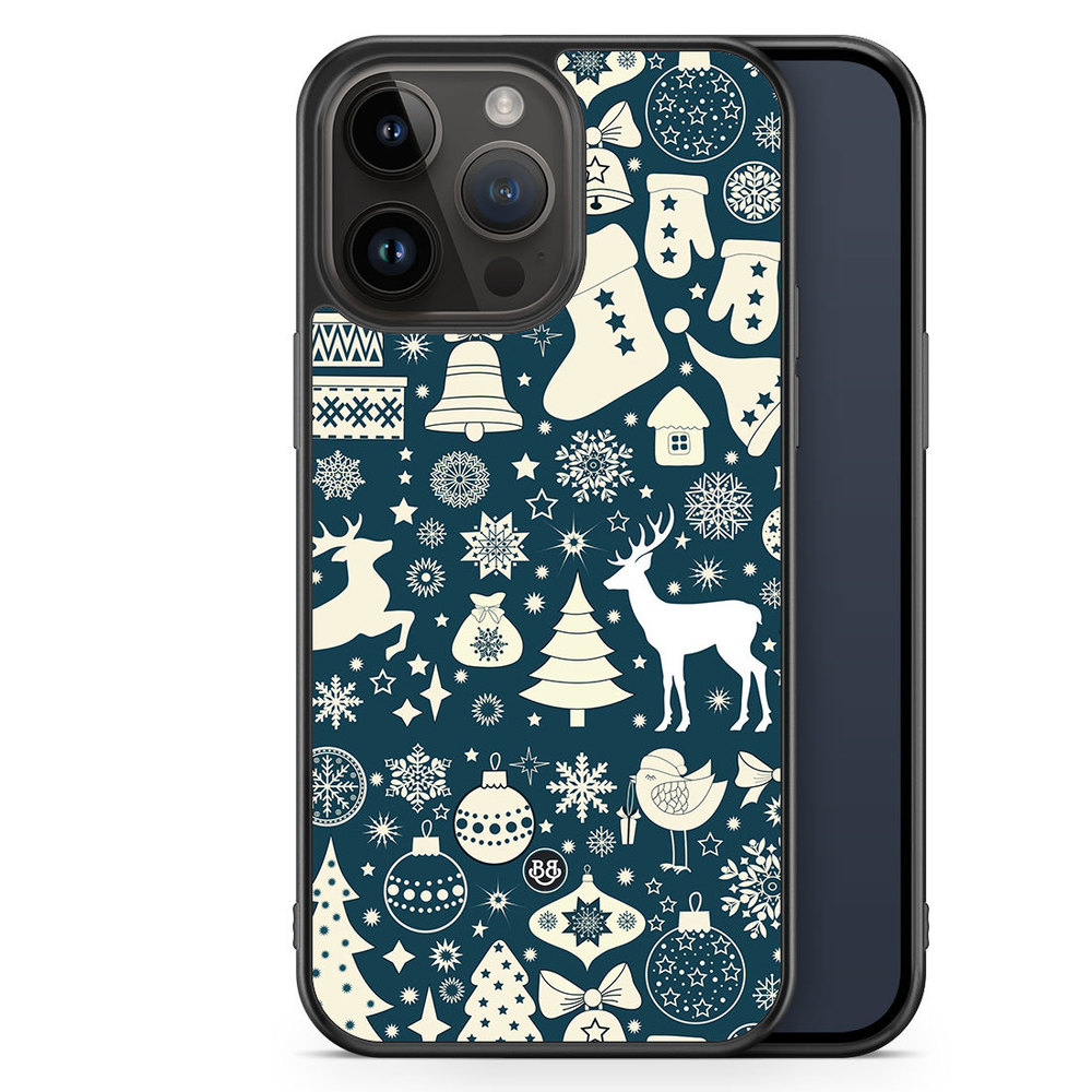 iPhone 14 Pro Max Case - Reindeers & Spruces