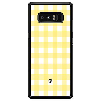 Samsung Galaxy Note 8 Skal - SUMMER GARDEN - Lemon Check