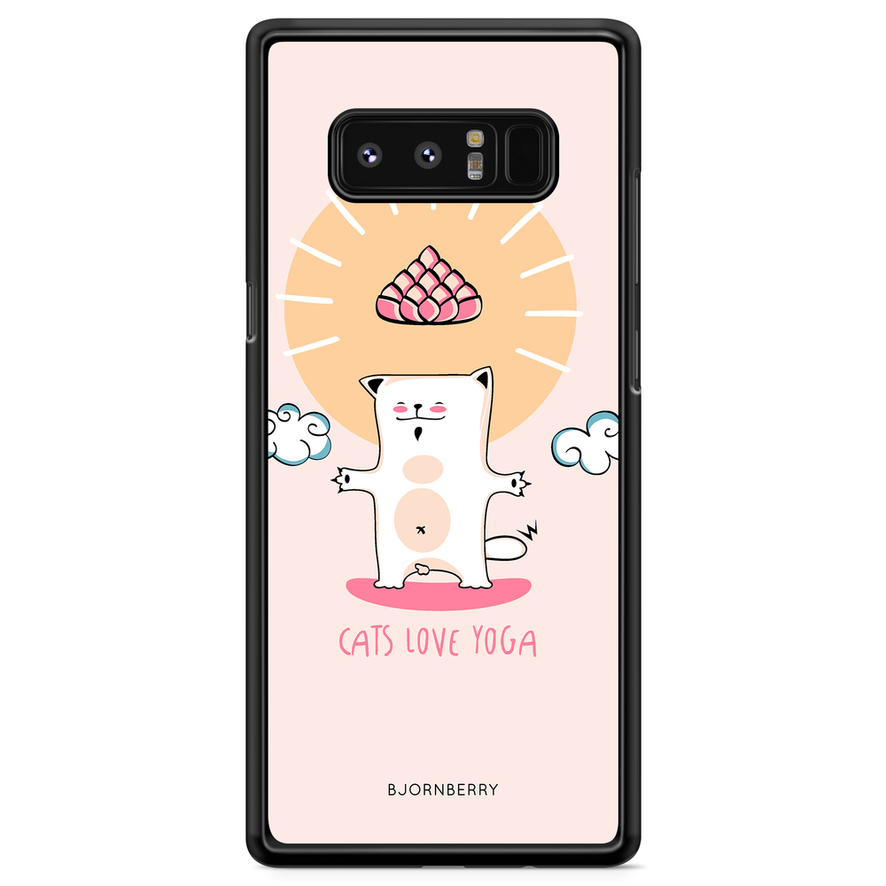 Samsung Galaxy Note 8 Case - Yoga Cat Nr1