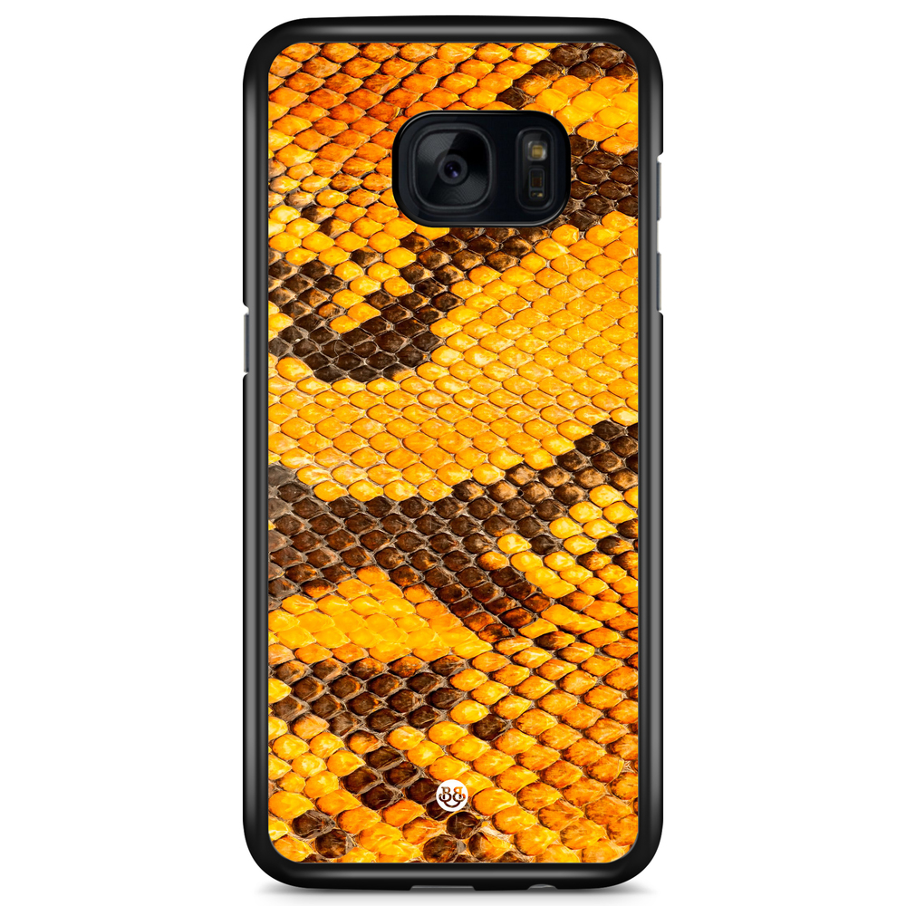Samsung Galaxy S7 Case - Yellow Snake